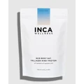 Inca Organics - Skin Body Gut Collagen Whey Protein + Hyaluronic Acid + Probiotics (Creamy Vanilla) - Proteins (Yellow) Skin Body Gut Collagen Whey Protein + Hyaluronic Acid + Probiotics (Creamy Vanilla)