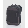 Samsonite - Squad Laptop Backpack II - Backpacks (Black and Charcoal) Squad Laptop Backpack II