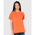 Superdry - Core Short Sleeve T Shirt - Tops (Hot Coral) Core Short Sleeve T Shirt