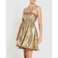 Sass & Bide - Atomic Gold Dress - Dresses (Gold) Atomic Gold Dress