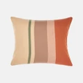 Linen House - Medersa European Pillowcase - Home (Clay) Medersa European Pillowcase