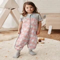 Love to Dream - Organic Cotton Sleep Suit 1.0 TOG - Sleep & Swaddles (Pink) Organic Cotton Sleep Suit 1.0 TOG
