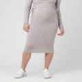 Ripe Maternity - Jess Skirt - Skirts (Sand) Jess Skirt