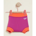Speedo - Nappy Cover Babies - Briefs (Cherry Pink & Coral) Nappy Cover - Babies