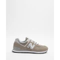 New Balance - 574 Men's - Lifestyle Sneakers (Grey) 574 - Men's