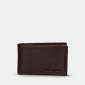 Republic of Florence - Vivaldi Chocolate Slim Bi fold Soft Leather Wallet - Wallets (Chocolate) Vivaldi Chocolate Slim Bi-fold Soft Leather Wallet