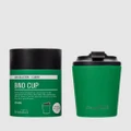 Fressko - Bino 8oz Reusable Coffee Cup - Home (Green) Bino 8oz Reusable Coffee Cup