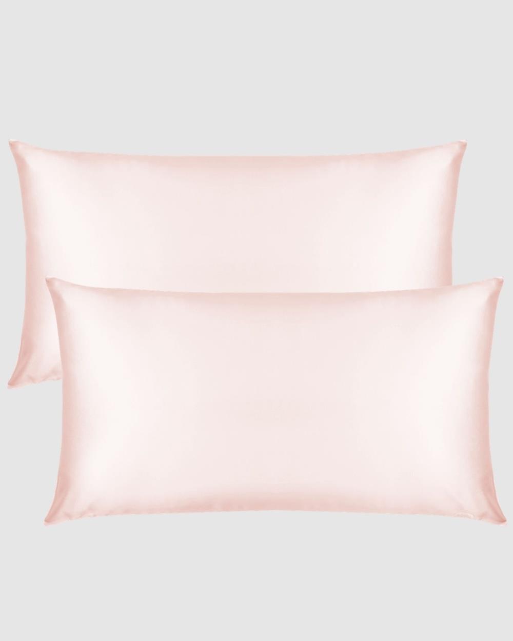 The Goodnight Co. - King Size Twin Set Silk Pillowcase - Sleep (Pink) King Size Twin Set Silk Pillowcase