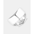 Michael Hill - Sculpture Pointed Ring in Sterling Silver - Jewellery (Silver) Sculpture Pointed Ring in Sterling Silver