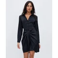 Guess - Ayla Mini Dress - Dresses (Jet Black) Ayla Mini Dress
