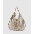 Olga Berg - SHAR Mesh Convertible Bag - Clutches (Gold) SHAR Mesh Convertible Bag