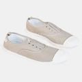Walnut Melbourne - Euro Canvas Plimsole - Casual Shoes (Grey) Euro Canvas Plimsole