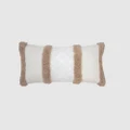Bambury - Sedona Rectangle Cushion - Home (Taupe) Sedona Rectangle Cushion