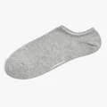 Country Road - Australian Cotton Blend Sneaker Sock - No Show Socks (Grey) Australian Cotton Blend Sneaker Sock