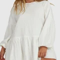 Billabong - Wishes Mini Dress For Women - Dresses (SALT CRYSTAL) Wishes Mini Dress For Women