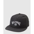 Billabong - Arch Team Strapback Cap - Headwear (BLACK) Arch Team Strapback Cap