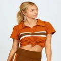 REMI - Arancia Shirt - Sports Tops & Bras (Orange) Arancia Shirt