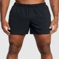 RVCA - Yogger Elastic Running Shorts 15" - Shorts (BLACK) Yogger Elastic Running Shorts 15"