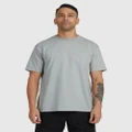 RVCA - Rvca Basic Ss Tee - Short Sleeve T-Shirts (METAL) Rvca Basic Ss Tee