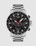 Tissot - SuperSport Chrono - Watches (Black & Silver) SuperSport Chrono