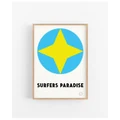 Clubbies Prints - 'Surfers Paradise' - Home (Yellow) 'Surfers Paradise'