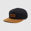 Billabong - Stacked Snapback Cap For Men - Headwear (BLACK/TAN) Stacked Snapback Cap For Men