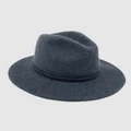 Jacaru - Jacaru 1847 Outback Fedora Hat - Hats (Grey) Jacaru 1847 Outback Fedora Hat