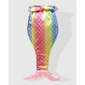 Pink Poppy - Rainbow Fantasy Mermaid Tail - Costumes (Rainbow) Rainbow Fantasy Mermaid Tail