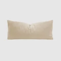 Bambury - Velvet Rectangle Cushion - Home (Neutral) Velvet Rectangle Cushion
