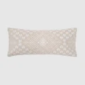 Bambury - Lottie Rectangle Cushion - Home (Neutral) Lottie Rectangle Cushion