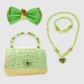Disney Princess by Pink Poppy - Disney Princess Tiana Sparkling Accessories Bundle - Jewellery (Green) Disney Princess Tiana Sparkling Accessories Bundle