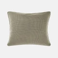 Linen House - Stornoway European Pillowcase - Home (Moss) Stornoway European Pillowcase