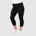 Ripe Maternity - Organic Essential 3 4 Leggings - Pants (Black) Organic Essential 3-4 Leggings
