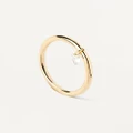 PDPAOLA - Rain Solitary Ring - Jewellery (Gold) Rain Solitary Ring