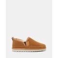 Hush Puppies - Leopold - Slippers & Accessories (Chestnut Suede) Leopold