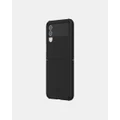 Incipio - Incipio Grip for Samsung Galaxy Z Flip4 - Tech Accessories (Black) Incipio Grip for Samsung Galaxy Z Flip4