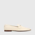 Wittner - Angeles Leather Flat Loafers - Casual Shoes (Cream) Angeles Leather Flat Loafers