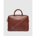 Aquila - Montoro Briefcase - Bags (Brandy) Montoro Briefcase