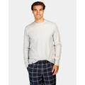 Brooksfield - Flannel Pyjama Set - Sleepwear (Navy) Flannel Pyjama Set