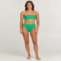 Charlie Holiday - Maya High Brief - Bikini Bottoms (Green) Maya High Brief