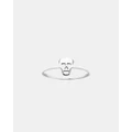 Karen Walker - Mini Skull Ring - Jewellery (Sterling Silver) Mini Skull Ring