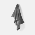 Linen House - Velour Stripe Towel - Bathroom (Ash) Velour Stripe Towel