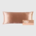 Slip - slip pure silk king pillowcase - Sleep (Rose Gold) slip pure silk king pillowcase