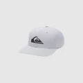 Quiksilver - Amped Up Flexifit Hat For Men - Headwear (SLEET HEATHER) Amped Up Flexifit Hat For Men