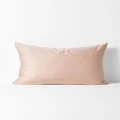 Aura Home - Halo Organic Sateen Pillowcase - Home (Pink) Halo Organic Sateen Pillowcase
