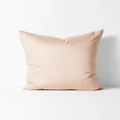 Aura Home - Halo Organic Sateen European Pillowcase - Home (Pink) Halo Organic Sateen European Pillowcase
