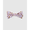 Peggy and Finn - Wax Flower Bow Tie - Ties (Lilac) Wax Flower Bow Tie
