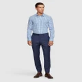 Oxford - Beckton Check Shirt - Shirts & Polos (Blue Stripe) Beckton Check Shirt