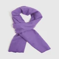 Oxford - Fion Wool Scarf - Scarves & Gloves (Purple Dark) Fion Wool Scarf