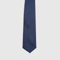 Oxford - Solid Tie - Ties (Blue Dark) Solid Tie